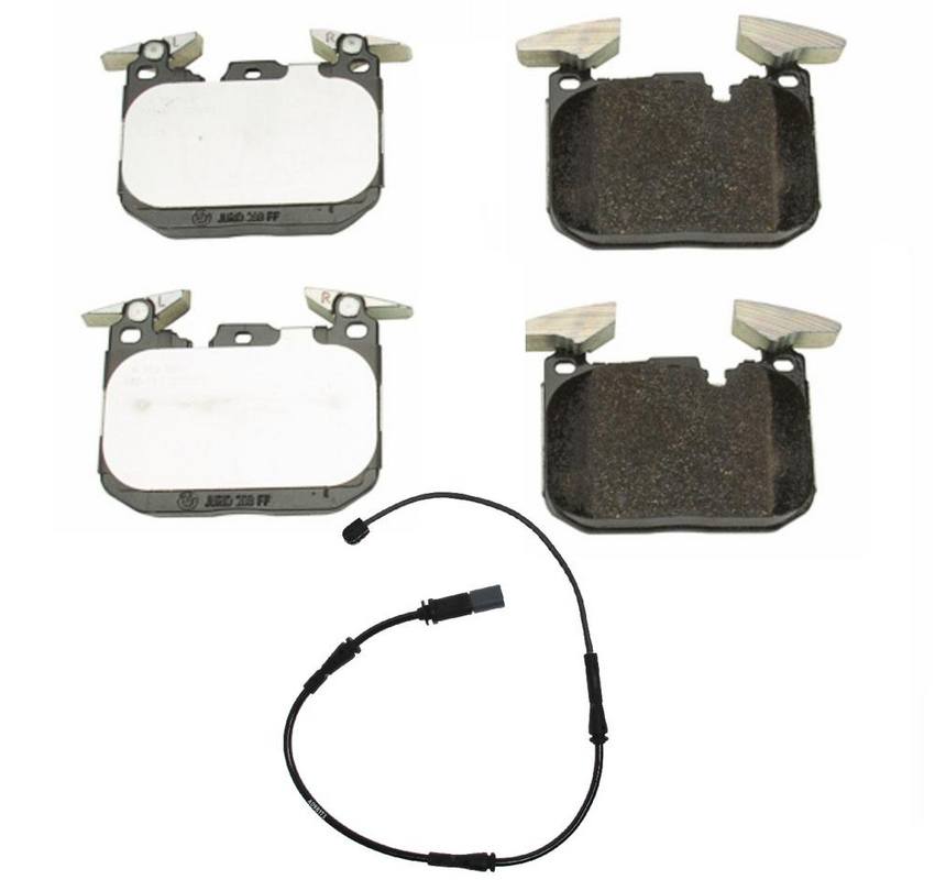 BMW Disc Brake Pad Set - Front (w/ Sensor)